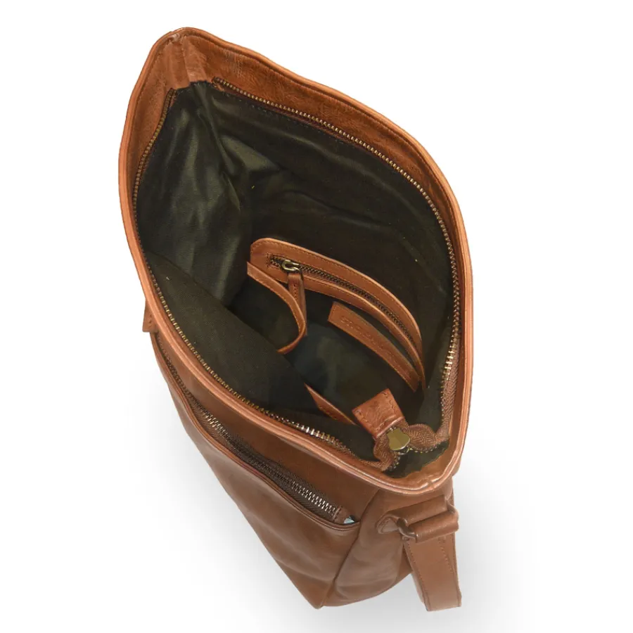 Sticks and Stones Ledertasche Madison Cognac New
