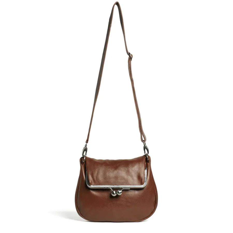 Sticks and Stones Ledertasche Cannes Cognac Fashion