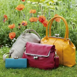 Sticks and Stones Ledertasche Cannes Bright Red Fashion