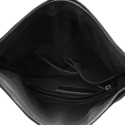 Sticks and Stones Ledertasche Flap Bag Black Sale