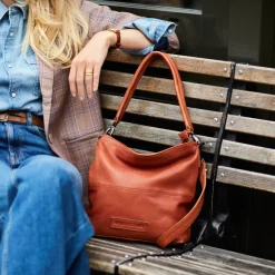 Sticks and Stones Ledertasche New Amsterdam Black Sale