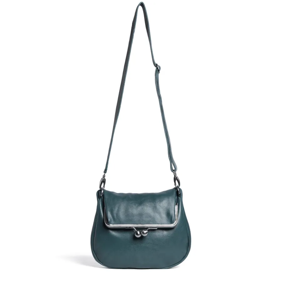 Sticks and Stones Ledertasche Cannes Atlantic Blue Hot