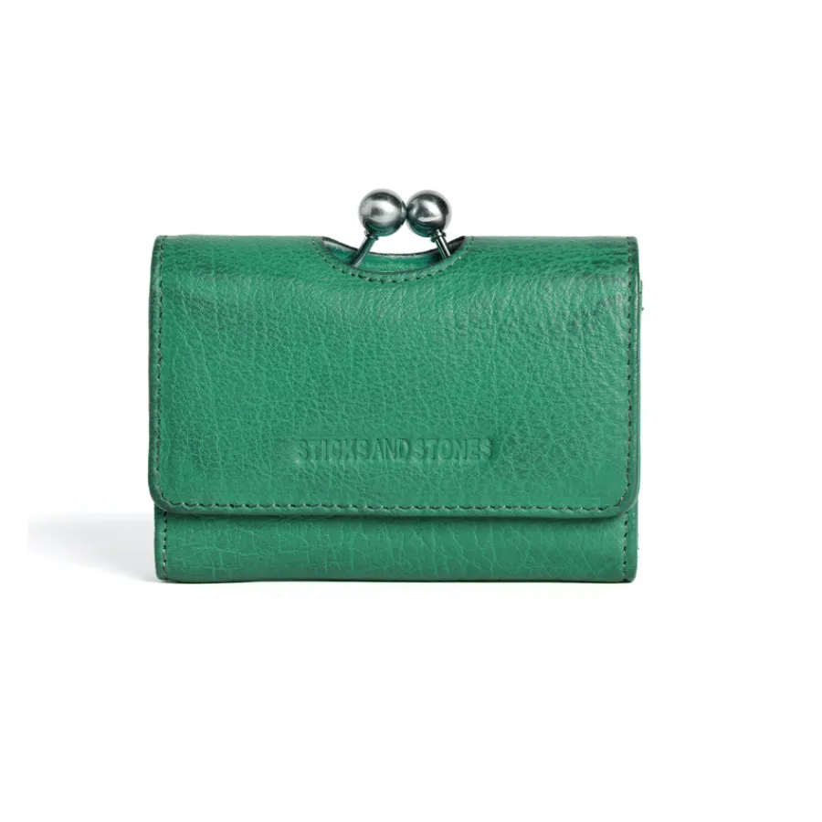 Sticks and Stones Portemonnaie Biarritz Deep Green Sale