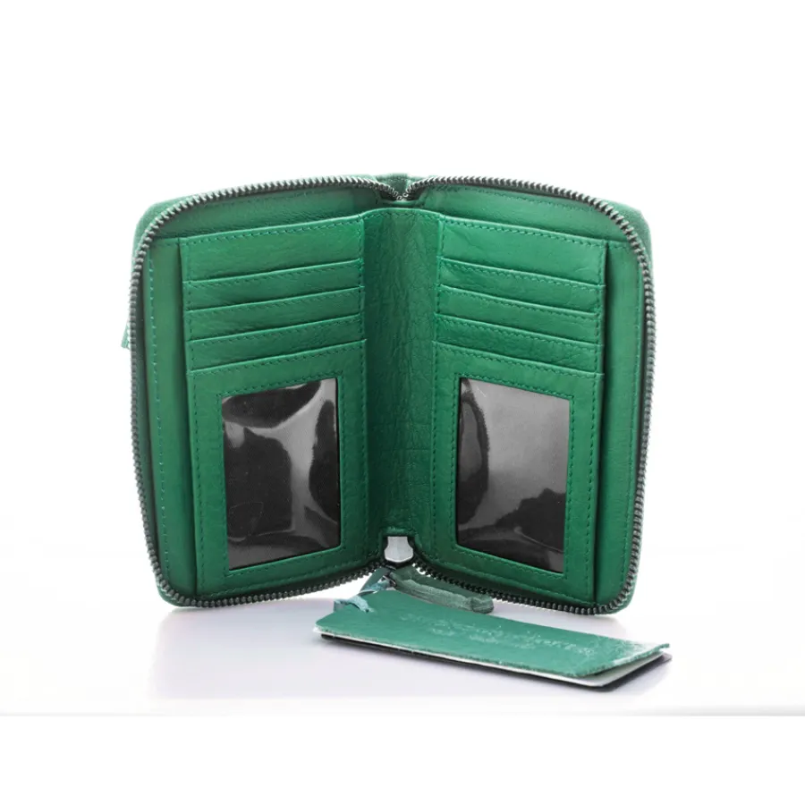 Sticks and Stones Portemonnaie Montana Deep Green Hot