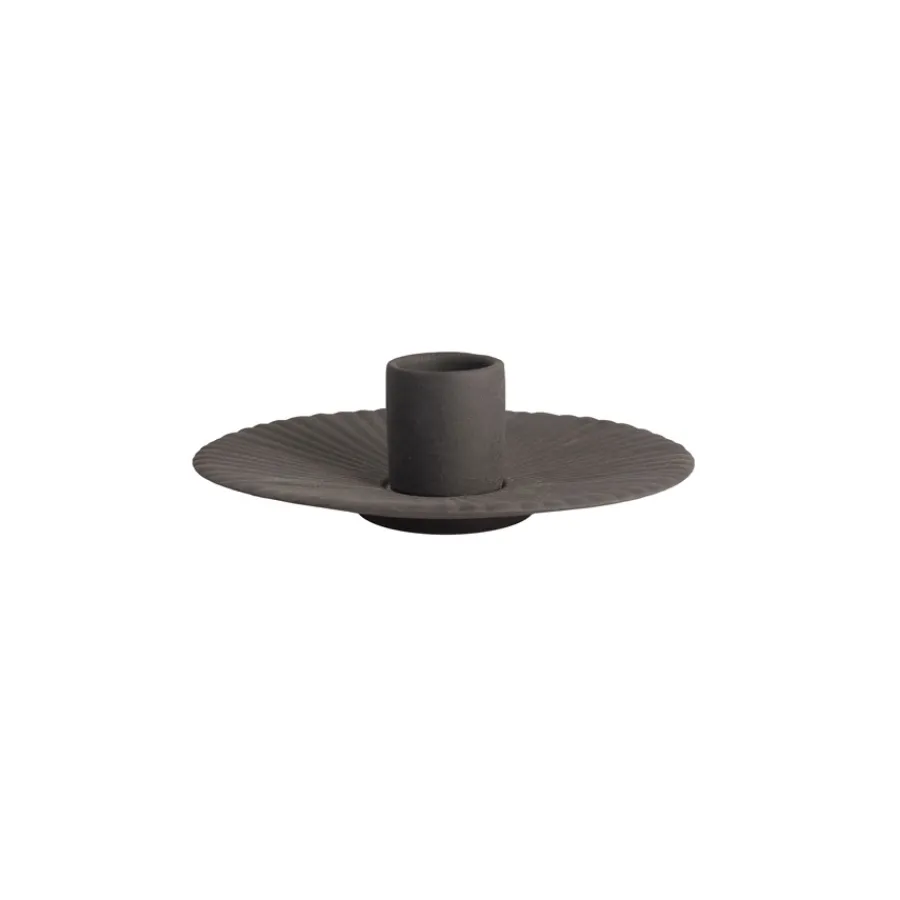 Storefactory Kerzenhalter Holmby Dark Grey Small Discount