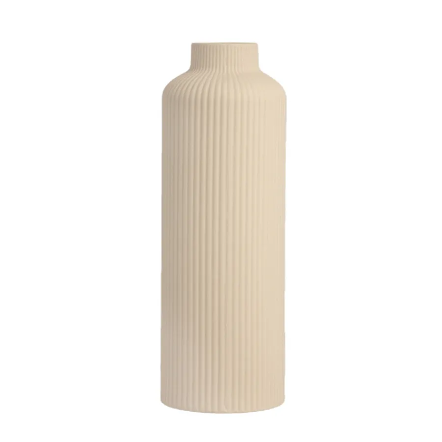 Storefactory Vase Ådala Keramik Beige New