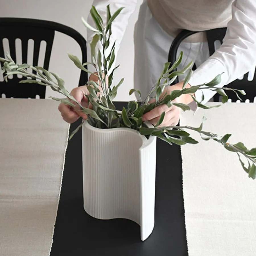 Storefactory Vase Edshult White Online