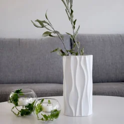 Storefactory Vase Enviken White Discount