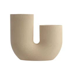 Storefactory Vase Stråvalla Keramik Beige Sale