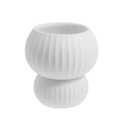Storefactory Vase/Übertopf Sandhamn White Keramik Discount
