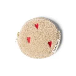 Studio Noos Portemonnaie Ecru Teddy Hearts Fashion