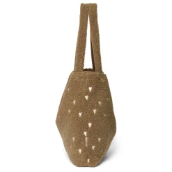 Studio Noos Tasche Brown Teddy Hearts mom-bag New