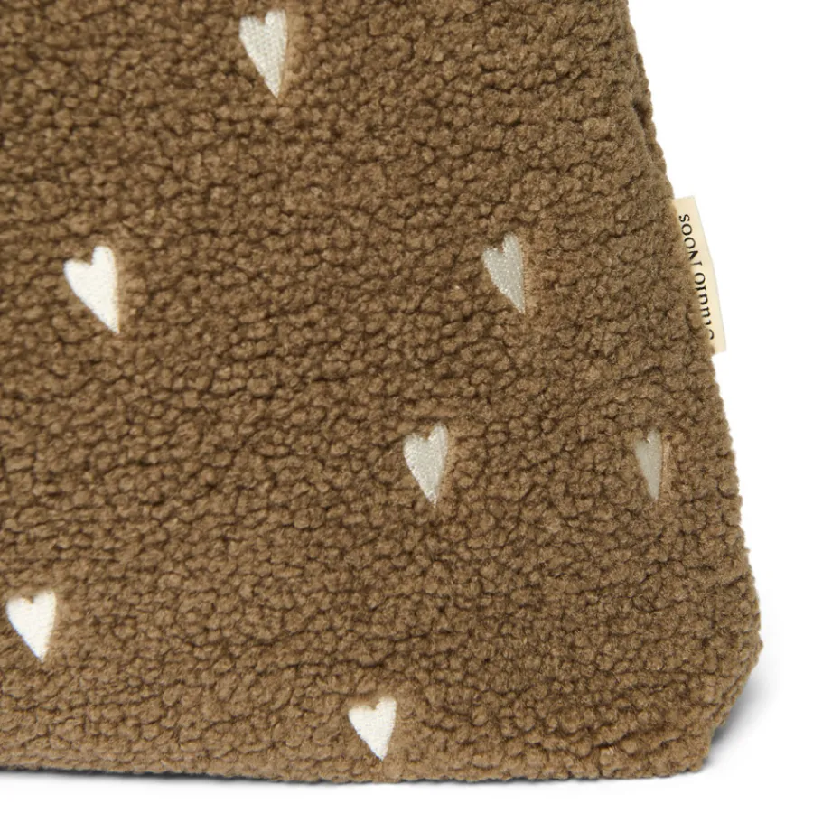 Studio Noos Tasche Brown Teddy Hearts mom-bag New