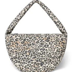 Studio Noos Tasche Cross Body Bag Soft Cotton Leopard New