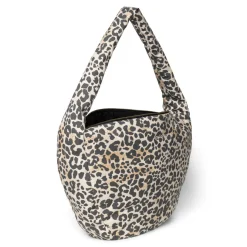 Studio Noos Tasche Cross Body Bag Soft Cotton Leopard New