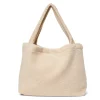 Studio Noos Tasche Ecru teddy mom-bag Online