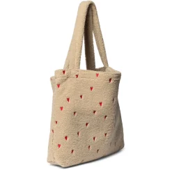 Studio Noos Tasche Ecru Teddy Hearts mom-bag Hot