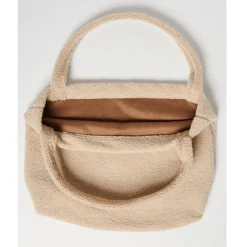 Studio Noos Tasche Ecru teddy mom-bag Online