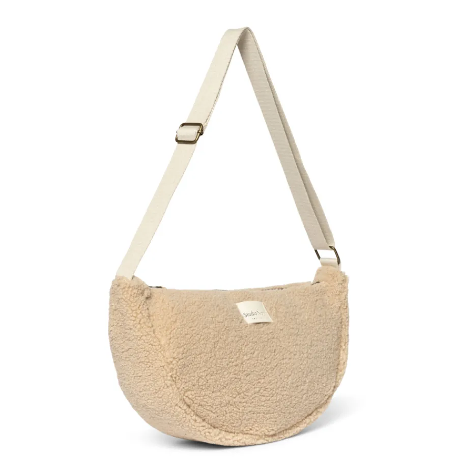 Studio Noos Tasche Fanny Pack Ecru Teddy Adult Outlet