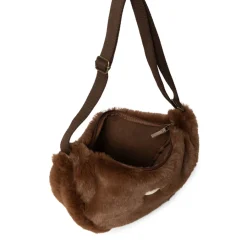 Studio Noos Tasche Fanny Pack Brown Faux Fur New
