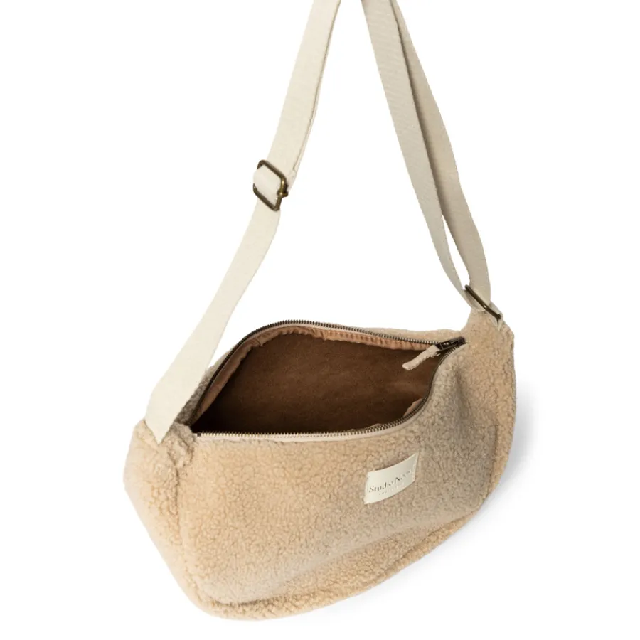 Studio Noos Tasche Fanny Pack Ecru Teddy Adult Outlet