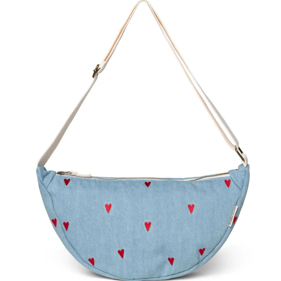 Studio Noos Tasche Fanny Pack Denim Hearts Adult Fashion