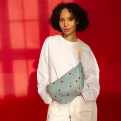 Studio Noos Tasche Fanny Pack Denim Hearts Adult Fashion