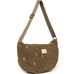 Studio Noos Tasche Fanny Pack Brown Teddy Hearts Adult Clearance