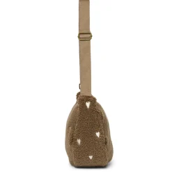 Studio Noos Tasche Fanny Pack Brown Teddy Hearts Adult Clearance