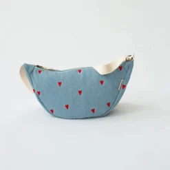 Studio Noos Tasche Fanny Pack Denim Hearts Adult Fashion