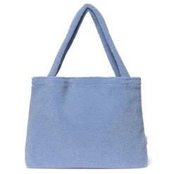 Studio Noos Tasche Light Blue teddy mom-bag Clearance