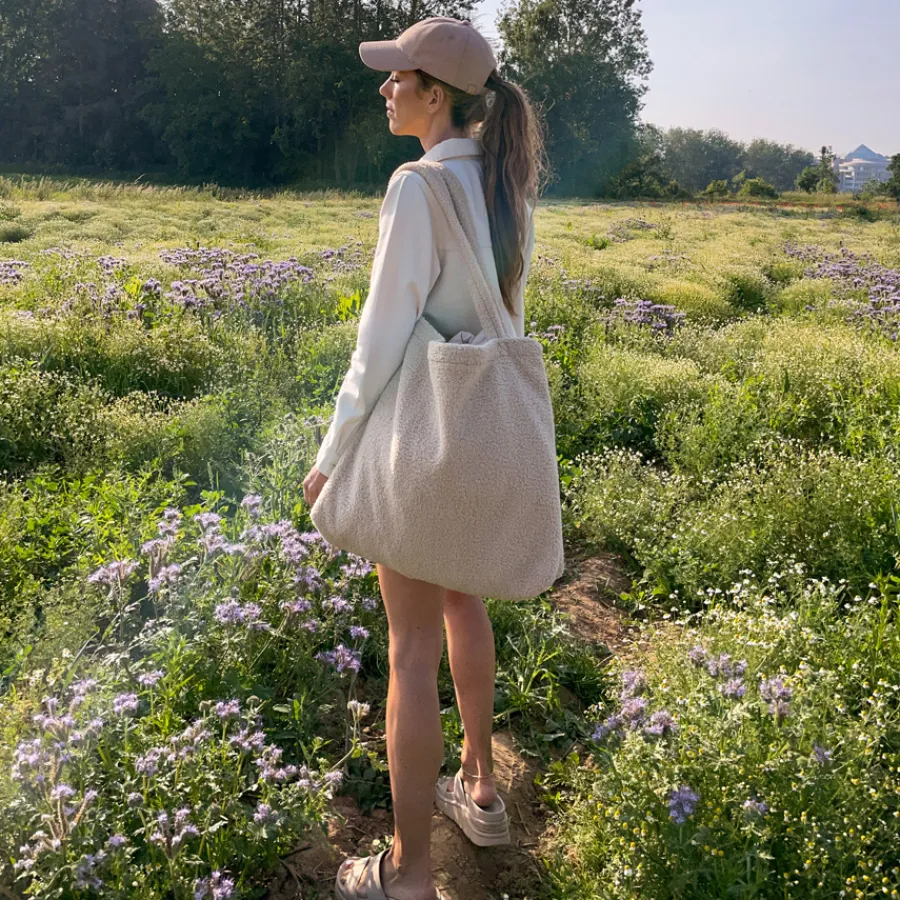 Studio Noos Tasche Lilac teddy mom-bag Fashion
