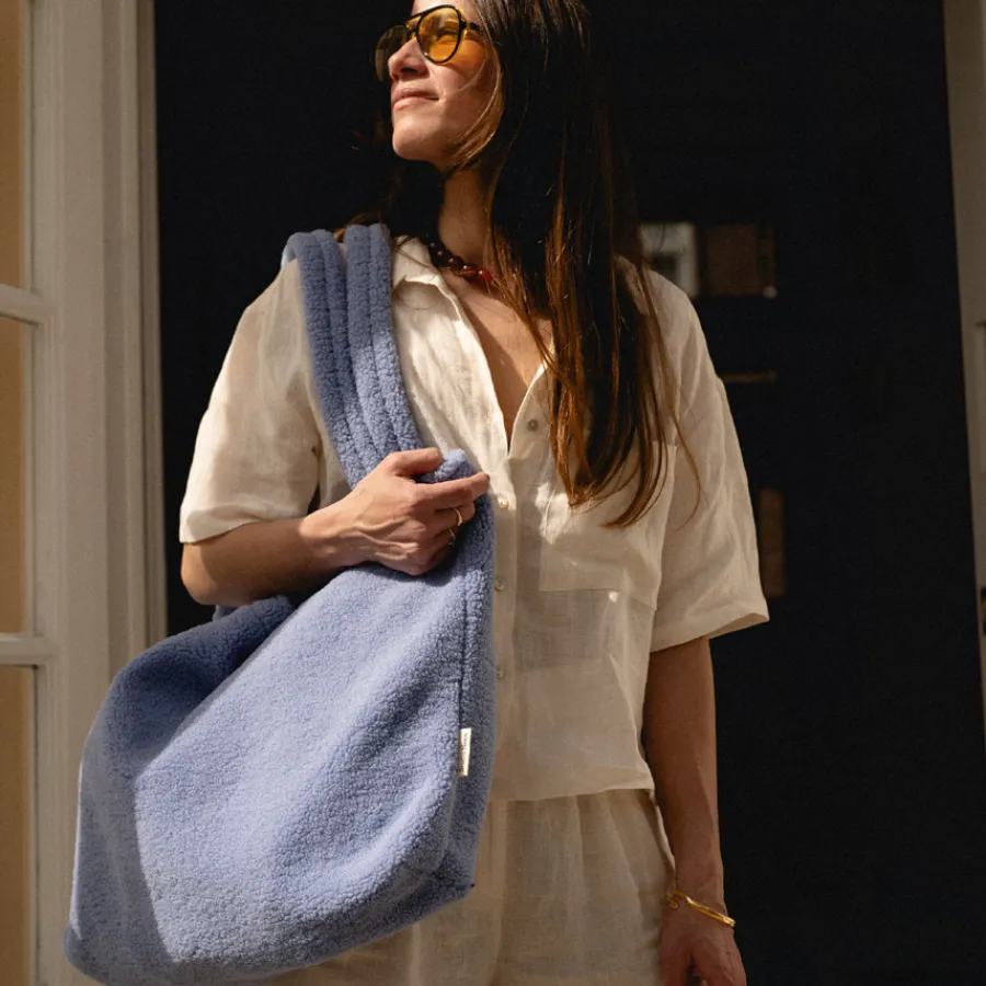 Studio Noos Tasche Lilac teddy mom-bag Fashion