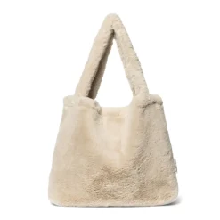 Studio Noos Tasche Neutral Faux Fur Mom Bag Fashion