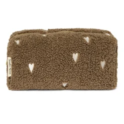 Studio Noos Täschchen Brown Teddy Hearts Best