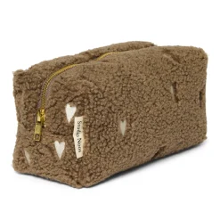 Studio Noos Täschchen Brown Teddy Hearts Best