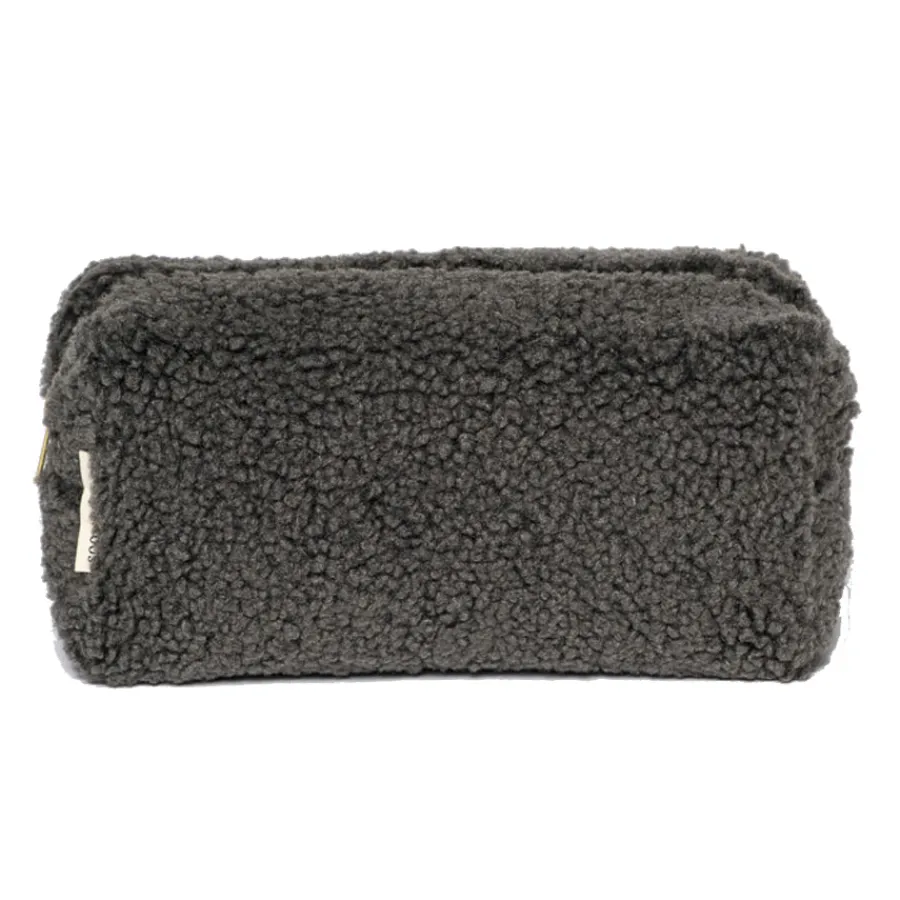 Studio Noos Täschchen Dark grey teddy Outlet