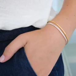 Susi Cala Armreif Kam Bangle Sterlingsilber vergoldet Sale