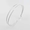 Susi Cala Armreif Kam Double Bangle Sterlingsilber Clearance