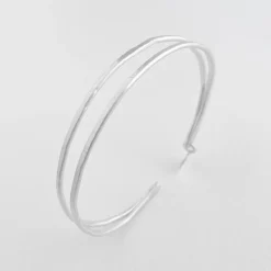 Susi Cala Armreif Kam Double Bangle Sterlingsilber Clearance