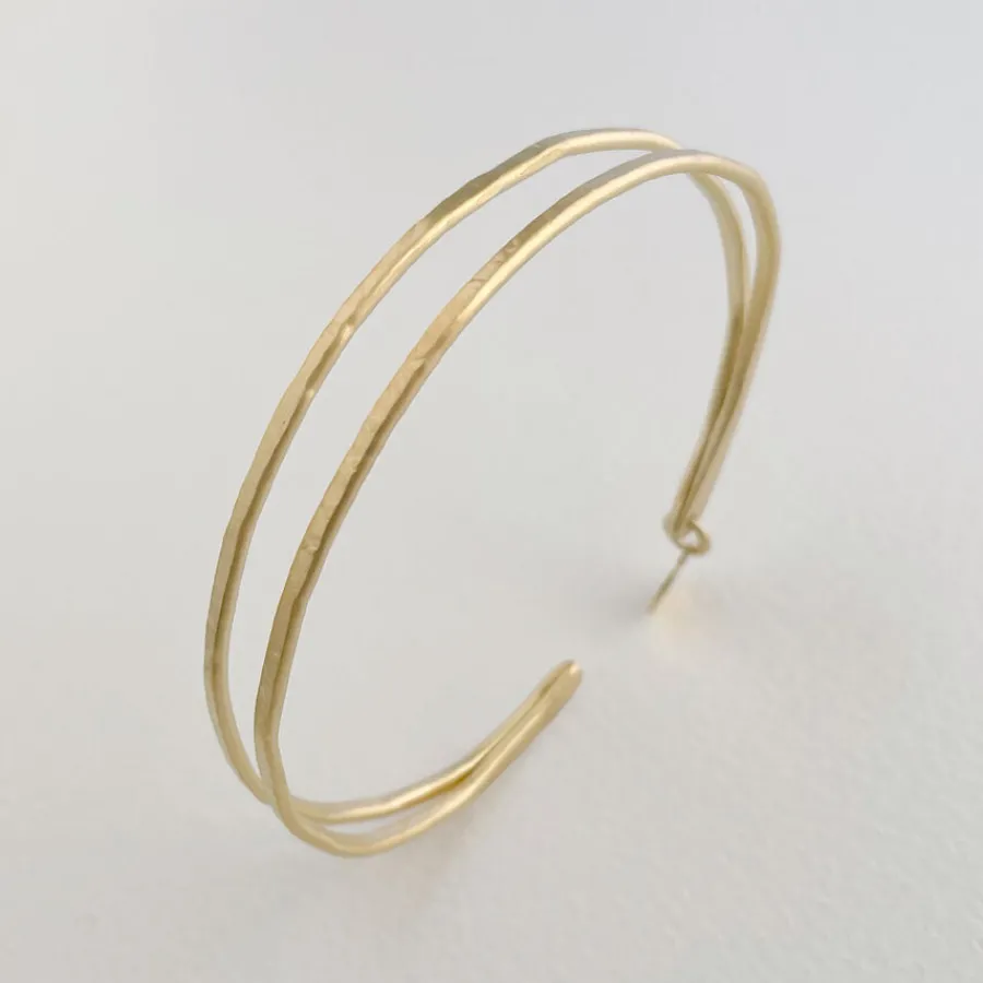 Susi Cala Armreif Kam Double Bangle Sterlingsilber vergoldet Online
