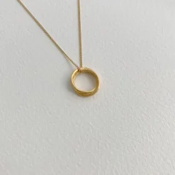 Susi Cala Kette mit Anhänger Sophie Twin 'S' Sterlingsilber vergoldet Online
