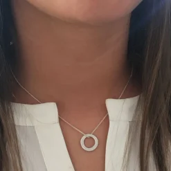 Susi Cala Kette mit Anhänger Hoop 'S' Sterlingsilber Outlet