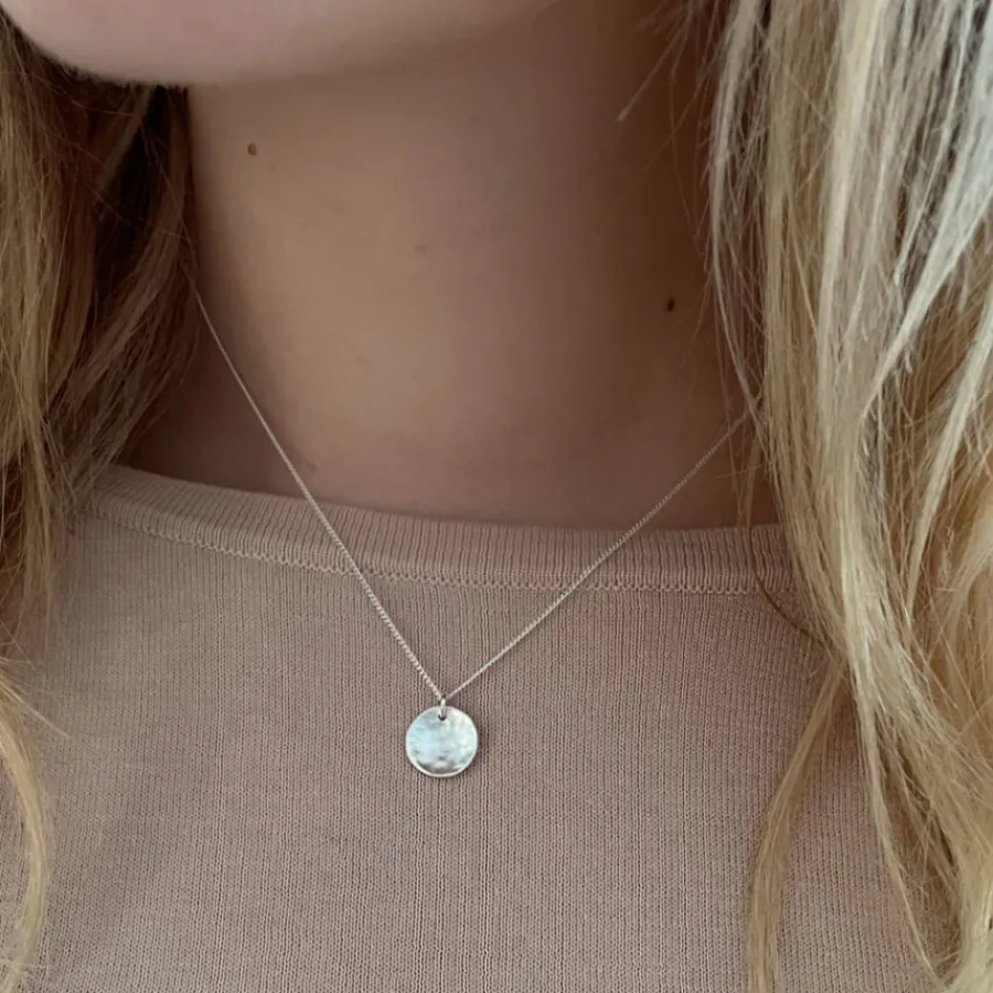 Susi Cala Kette mit Anhänger Moon 'S' Sterlingsilber Clearance