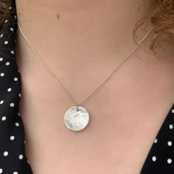 Susi Cala Kette mit Anhänger Moon Sterlingsilber Fashion