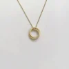 Susi Cala Kette mit Anhänger Twin 'S' Sterlingsilber vergoldet New