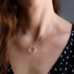 Susi Cala Kette mit Anhänger Twin 'M' Sterlingsilber Discount