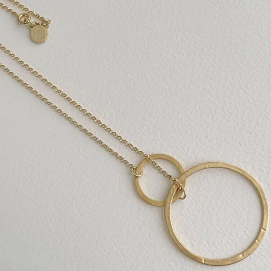 Susi Cala Lange Kette La Cala 'M' Sterlingsilber vergoldet Sale