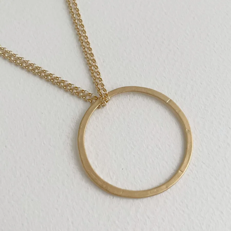Susi Cala Lange Kette La Cala 'M' Sterlingsilber vergoldet Sale