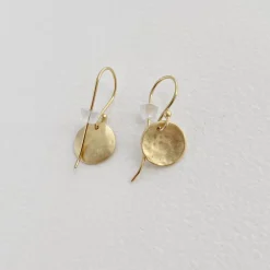 Susi Cala Ohrringe Moon 'S Hippies' Sterlingsilber vergoldet Fashion